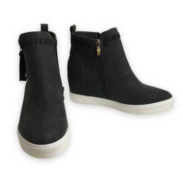 CCOCCI Taylor Hidden Wedge Bootie Sneaker Tassel Z