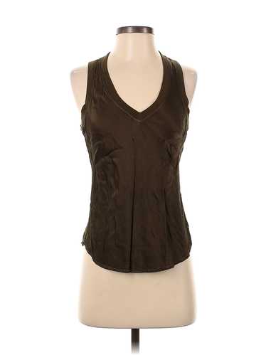 LA Made Women Brown Sleeveless Blouse S