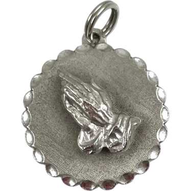 Sterling Silver Praying Hands Charm by Beau