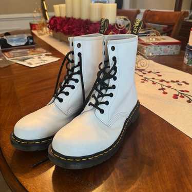 White Doc Martens Boots