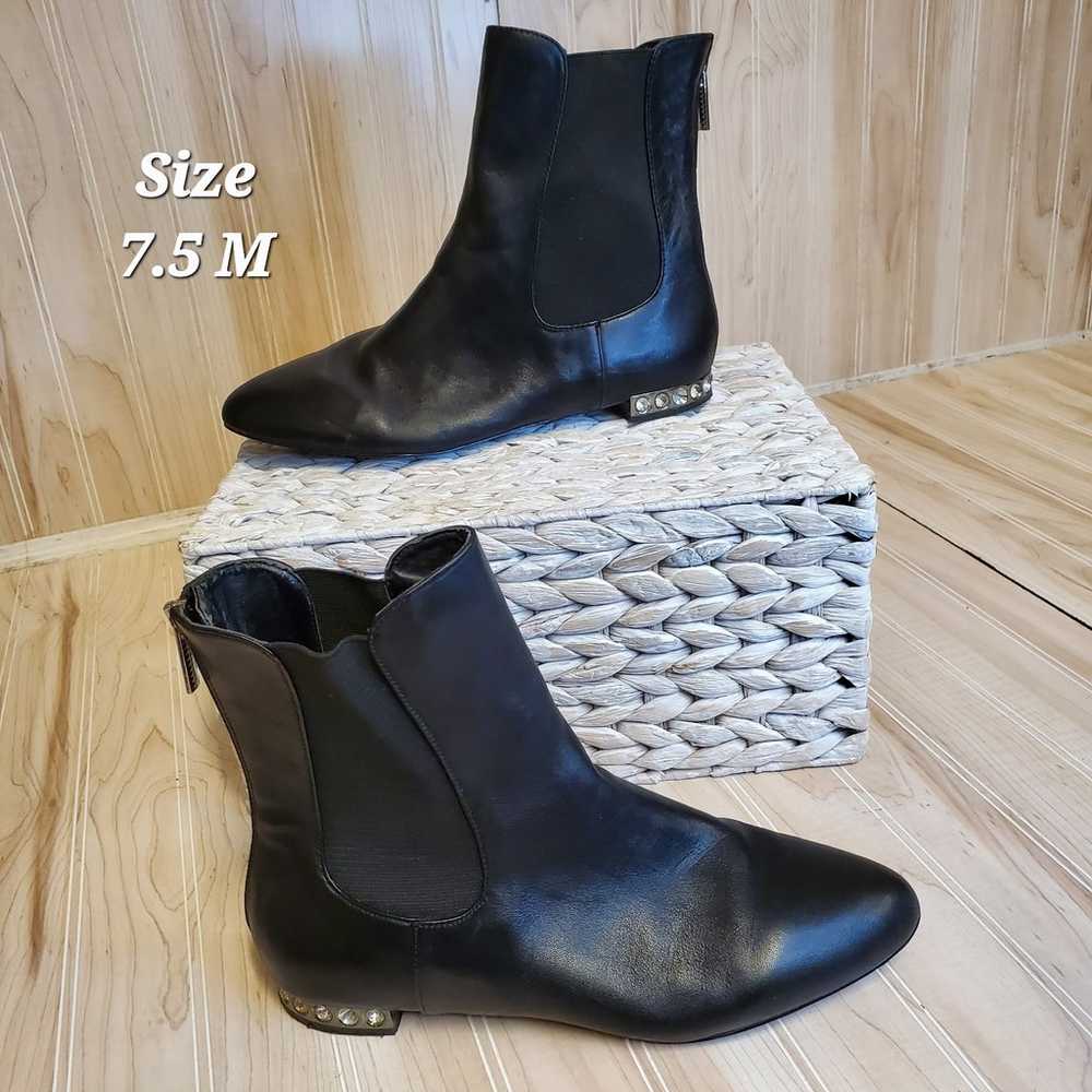 Modern Vice booties size 7.5 punk Goth studded ro… - image 1