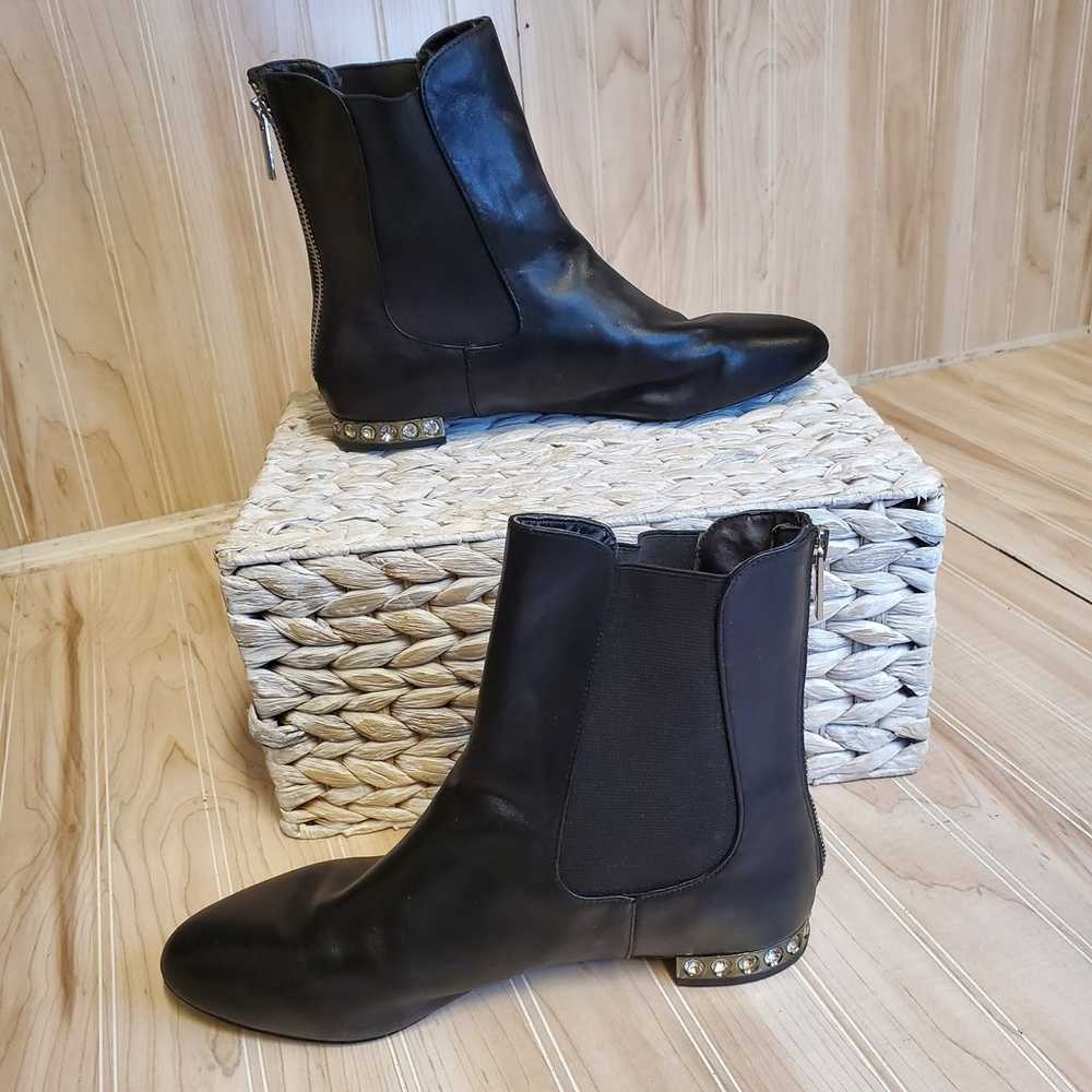 Modern Vice booties size 7.5 punk Goth studded ro… - image 2