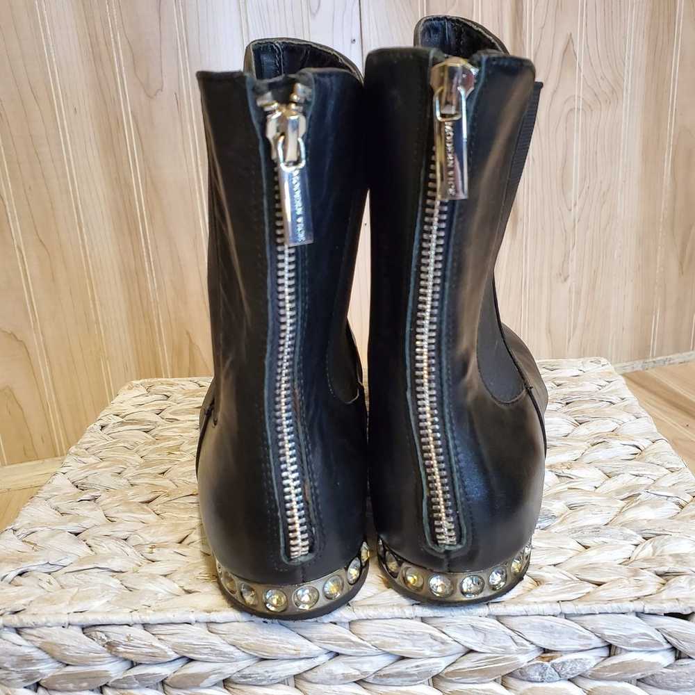 Modern Vice booties size 7.5 punk Goth studded ro… - image 4