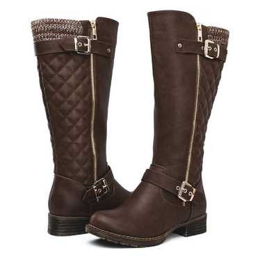 New GLOBALWIN Women's Quilted Knee-High Fashion B… - image 1