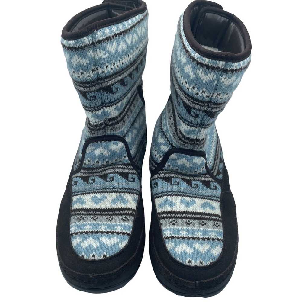 Skechers Tone Up Chalet Carve Snow Boots Blue Win… - image 3