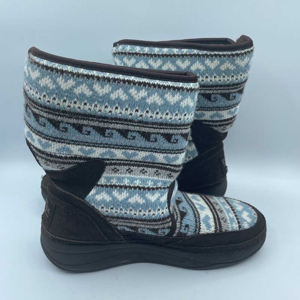 Skechers Tone Up Chalet Carve Snow Boots Blue Win… - image 5