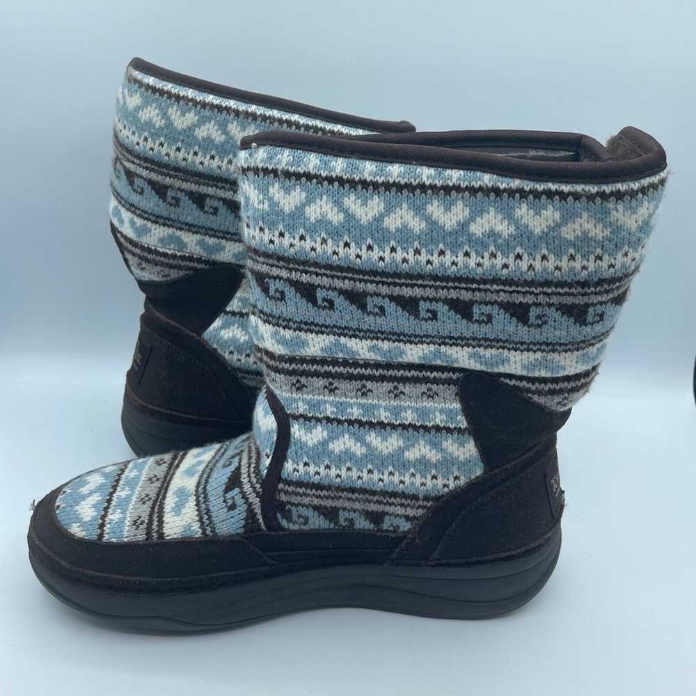 Skechers Tone Up Chalet Carve Snow Boots Blue Win… - image 6