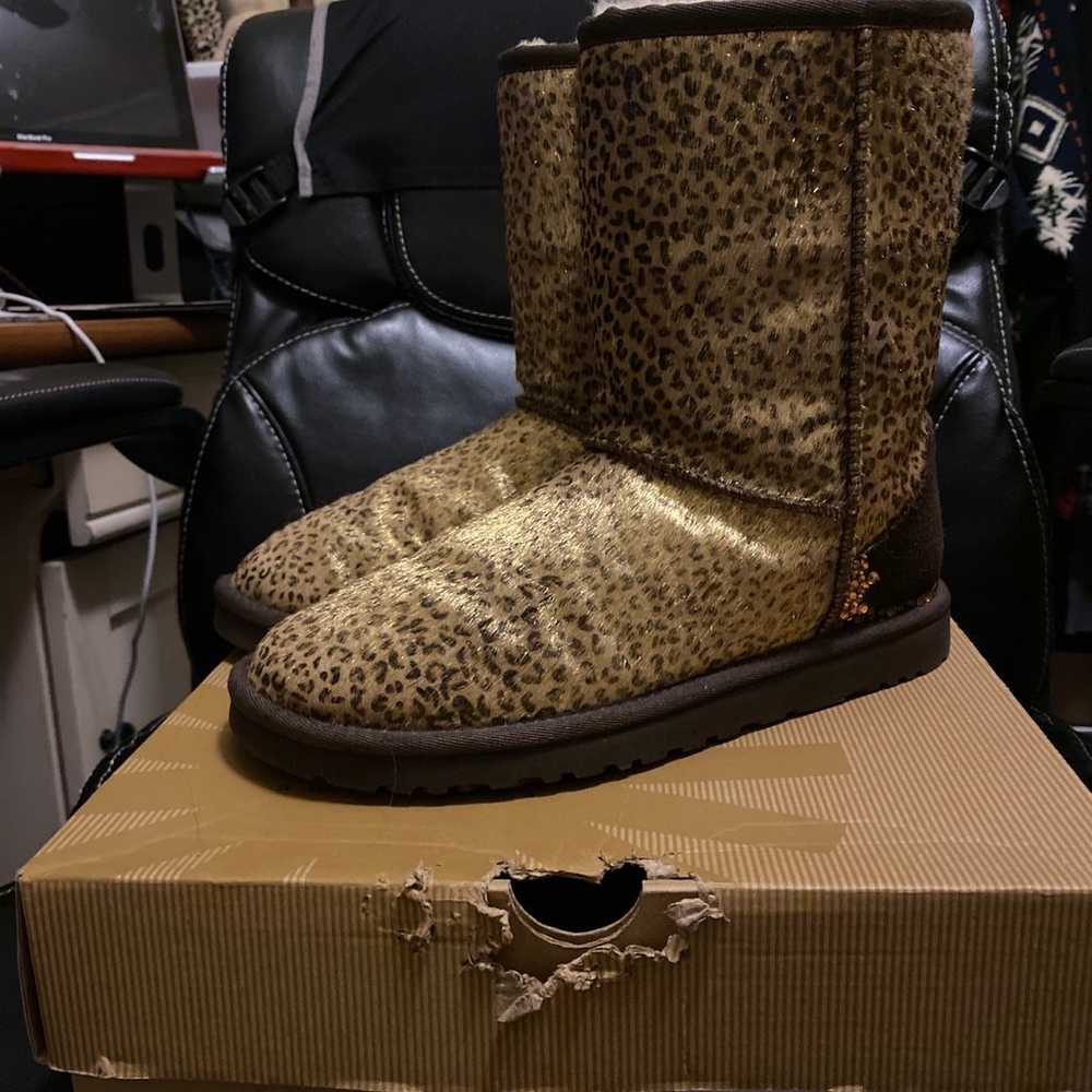 Cheetah UGGs size 6 - image 1