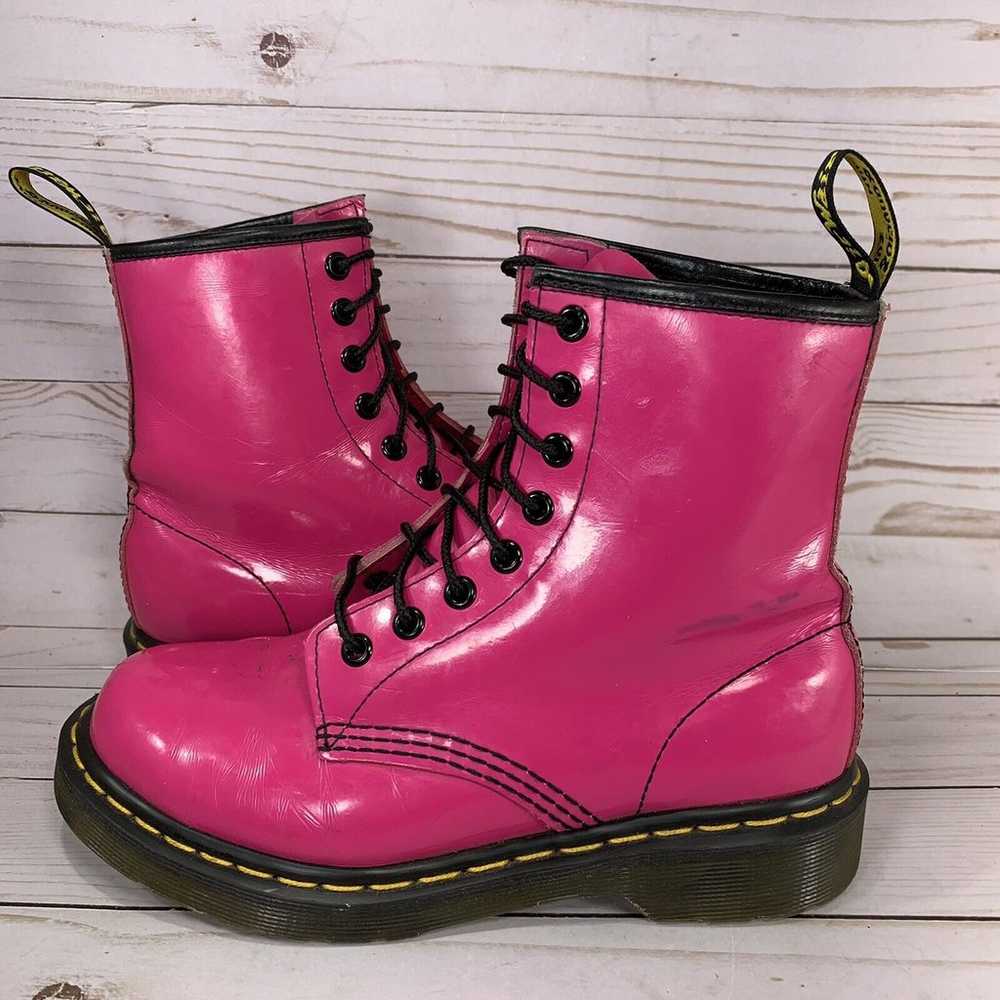 Dr. Martens Doc 1460 W Combat Boots Womens Size 6… - image 5