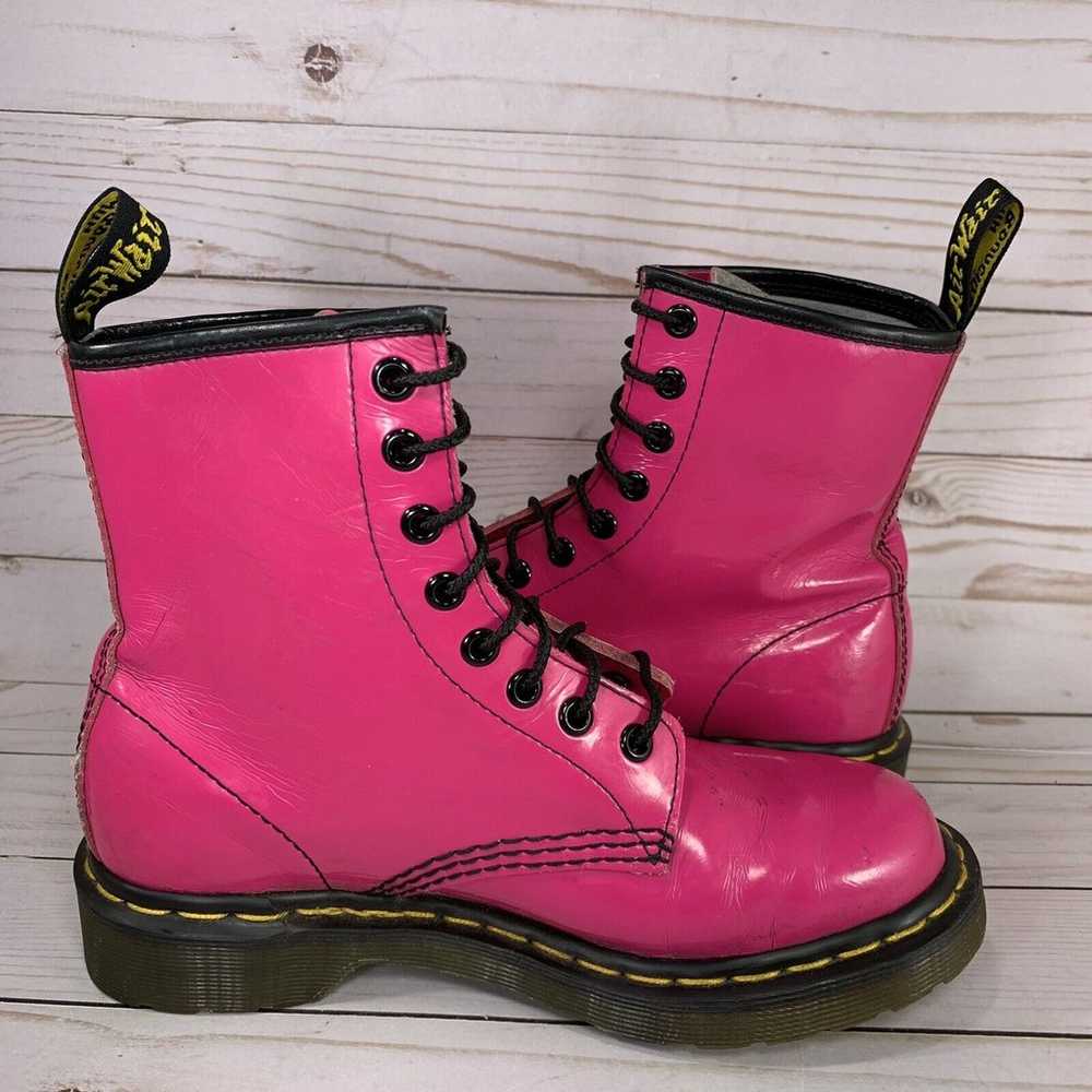 Dr. Martens Doc 1460 W Combat Boots Womens Size 6… - image 6