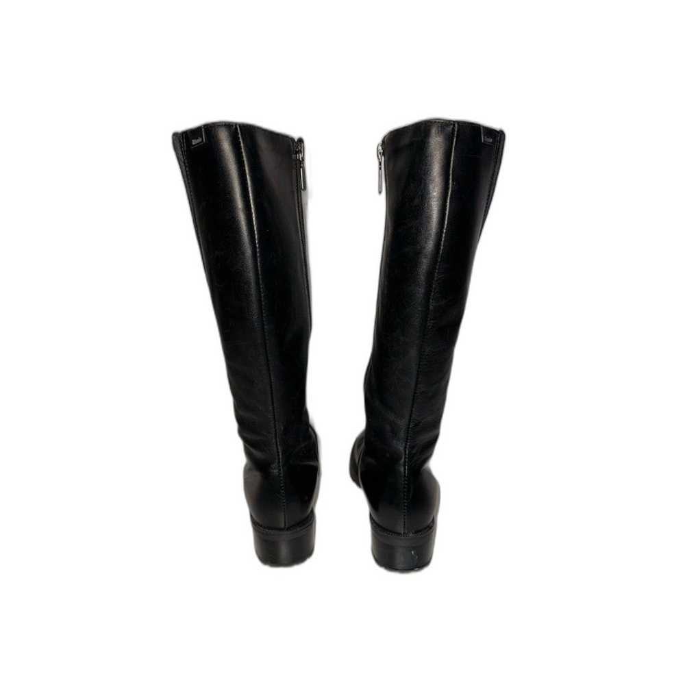 Blondo Knee High Waterproof Leather Black Boots S… - image 5