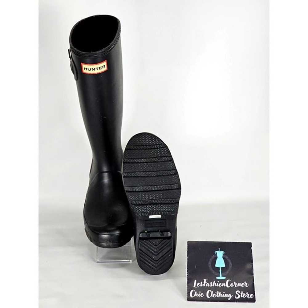 Hunter Women's Original Classic Tall Black Rubber… - image 4