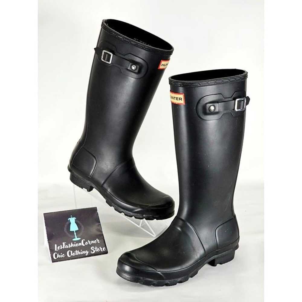 Hunter Women's Original Classic Tall Black Rubber… - image 6