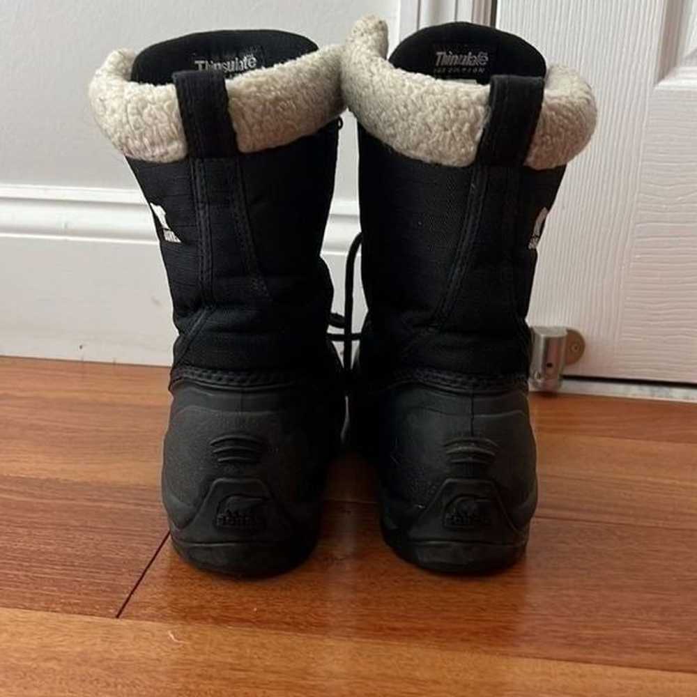 Sorel Black lace insulated waterproof winter boot… - image 4