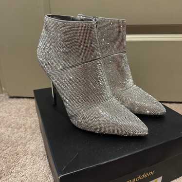 Madden NYC Booties SEQUIN size 9