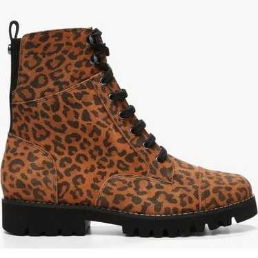 Donald Pliner | Ease Leopard Combat boot