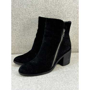 Crown Vintage Black Suede Sunny Boots - Size 9