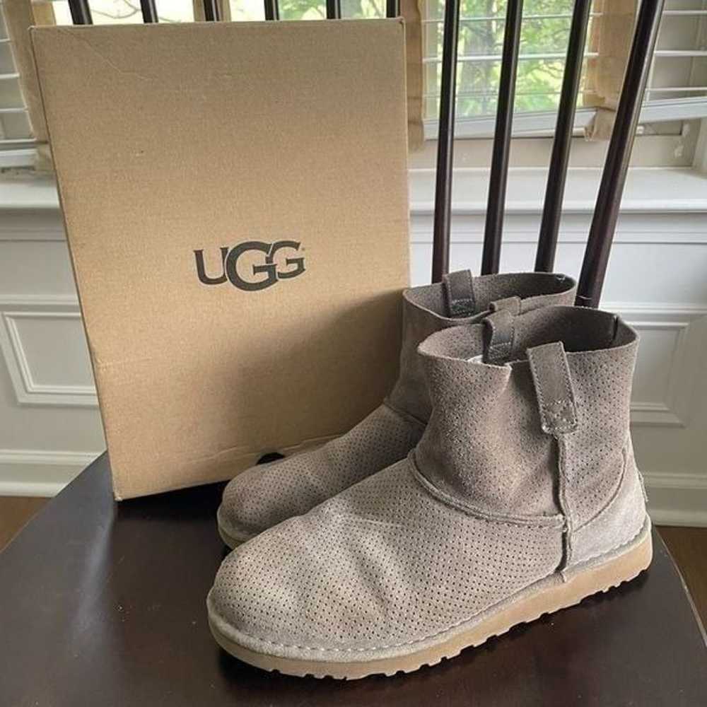 Ugg Women's Classic Unlined Mini Perf Boots Mole … - image 2