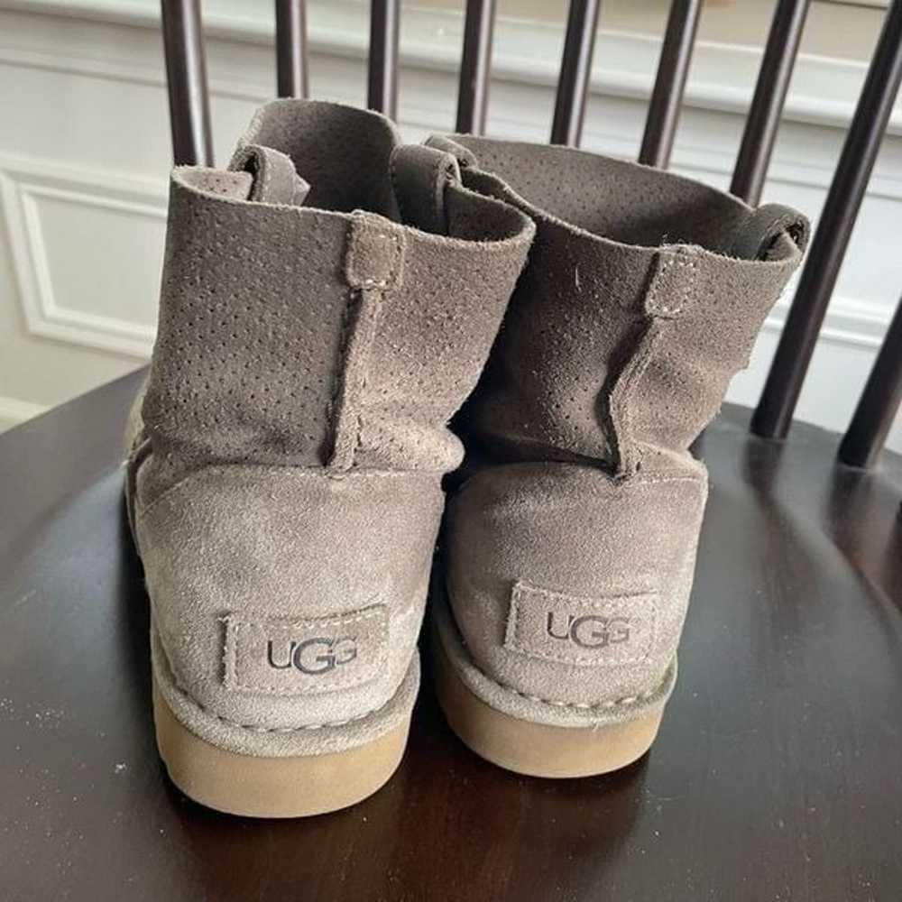 Ugg Women's Classic Unlined Mini Perf Boots Mole … - image 6