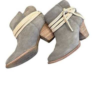 Splendid Rio Grande Taupe Suede Booties