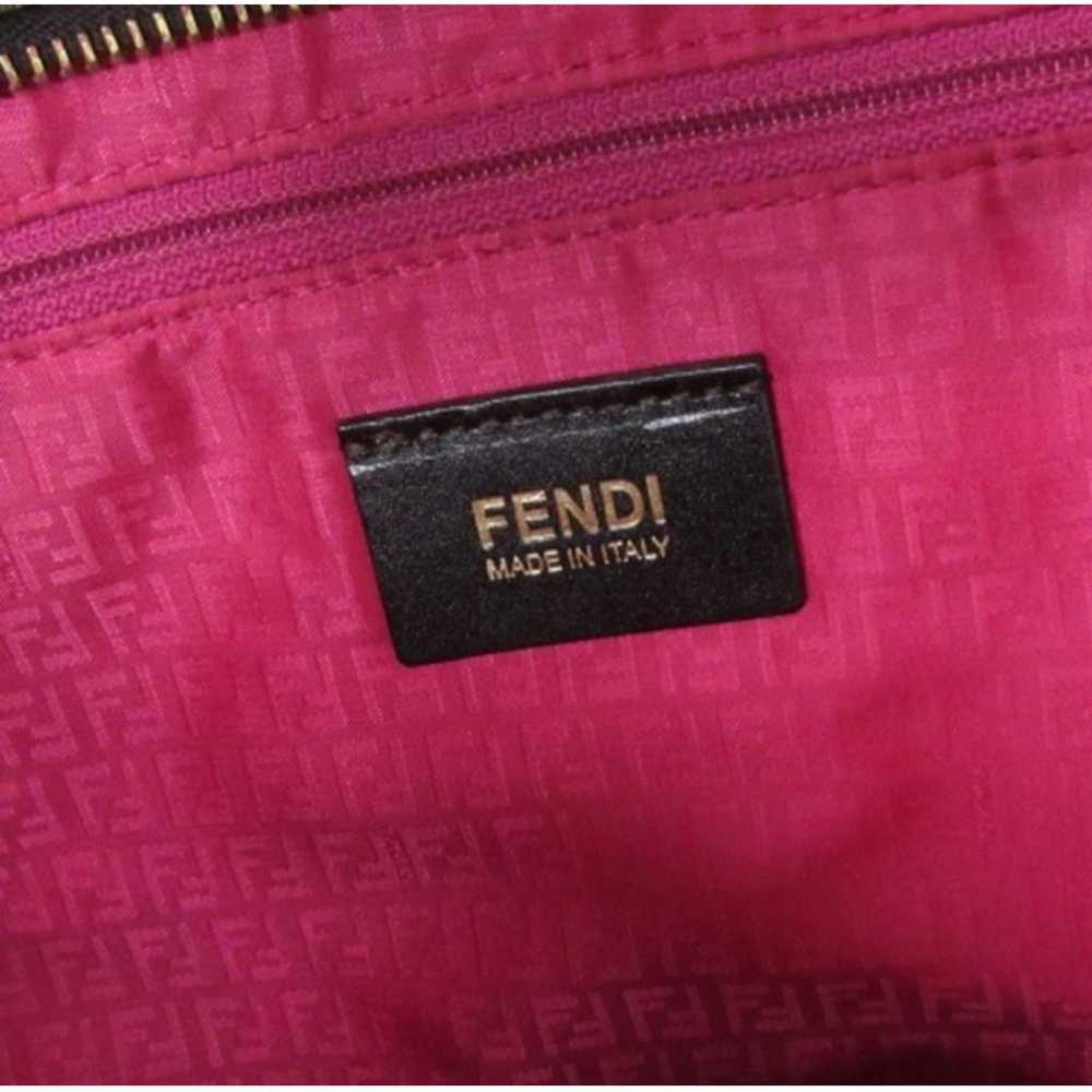 Fendi Roll Bag leather tote - image 8