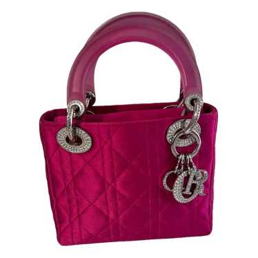 Dior Lady Dior silk handbag