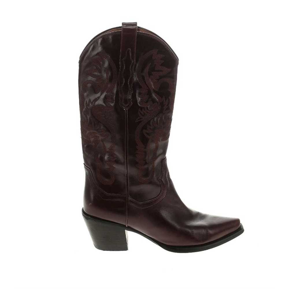 Jeffrey Campbell Dagget Boot Cowboy Western Size … - image 3