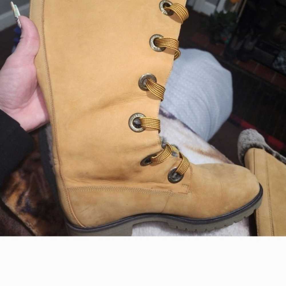 SUPER DUPER RARE Y2K!!!Timberland Mirney Faux Fur… - image 5