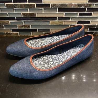 Dr scholl’s denim flats - image 1