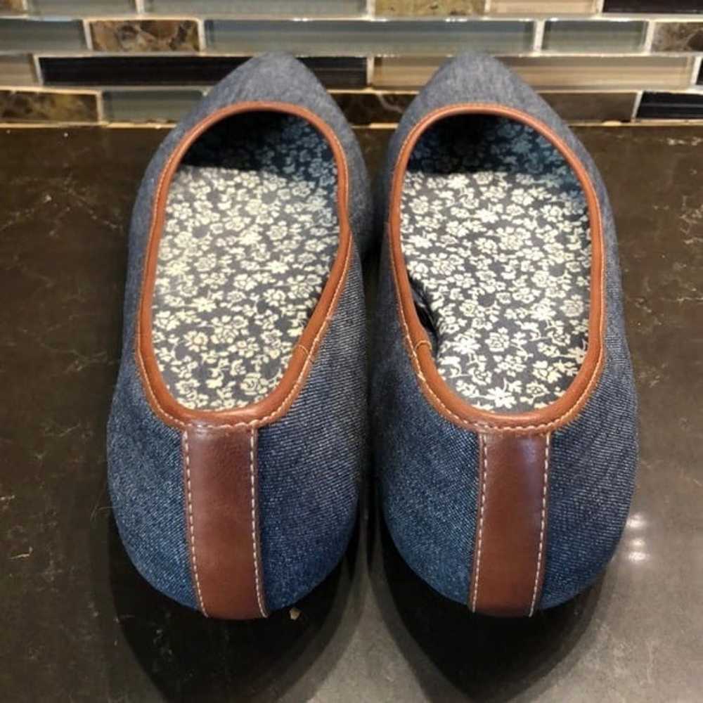 Dr scholl’s denim flats - image 4