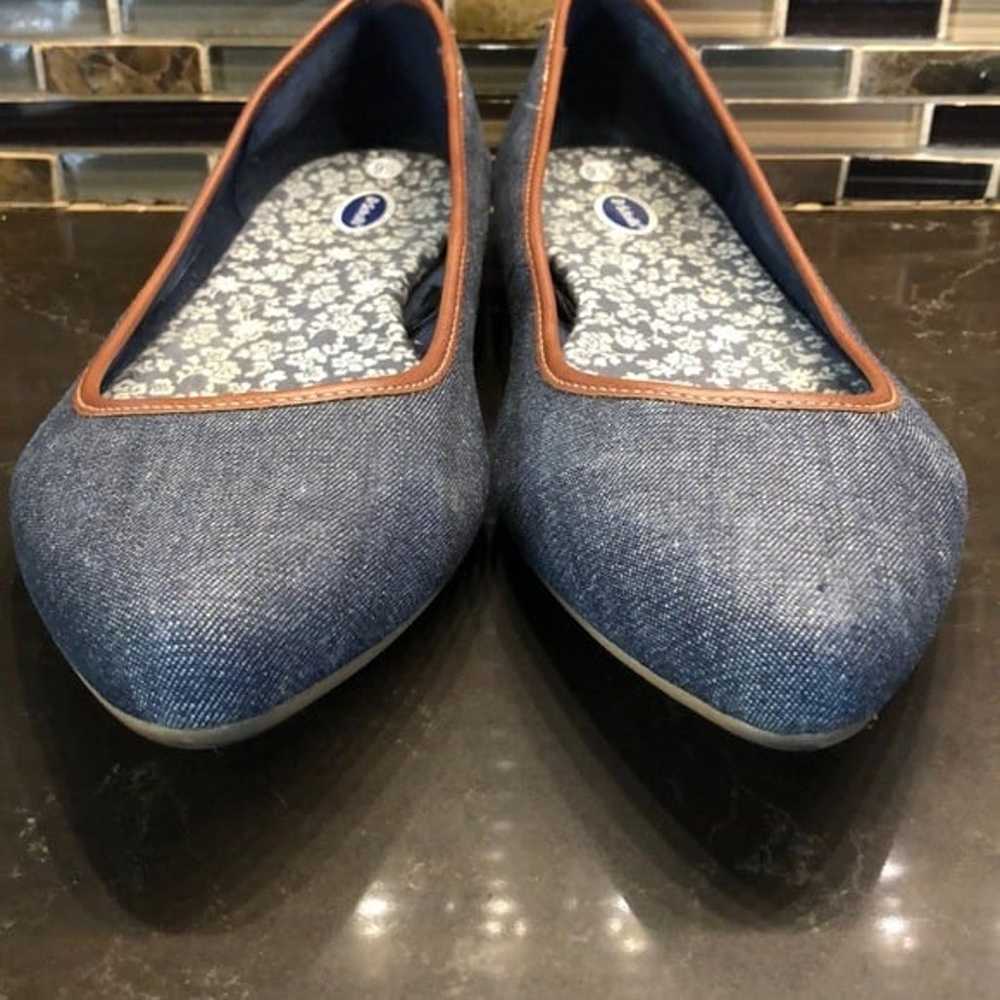 Dr scholl’s denim flats - image 6