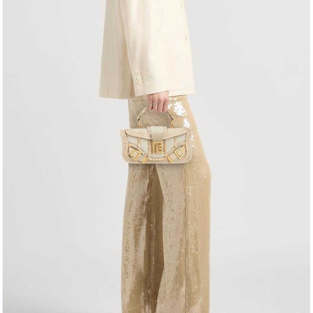 Balmain Linen crossbody bag - image 5