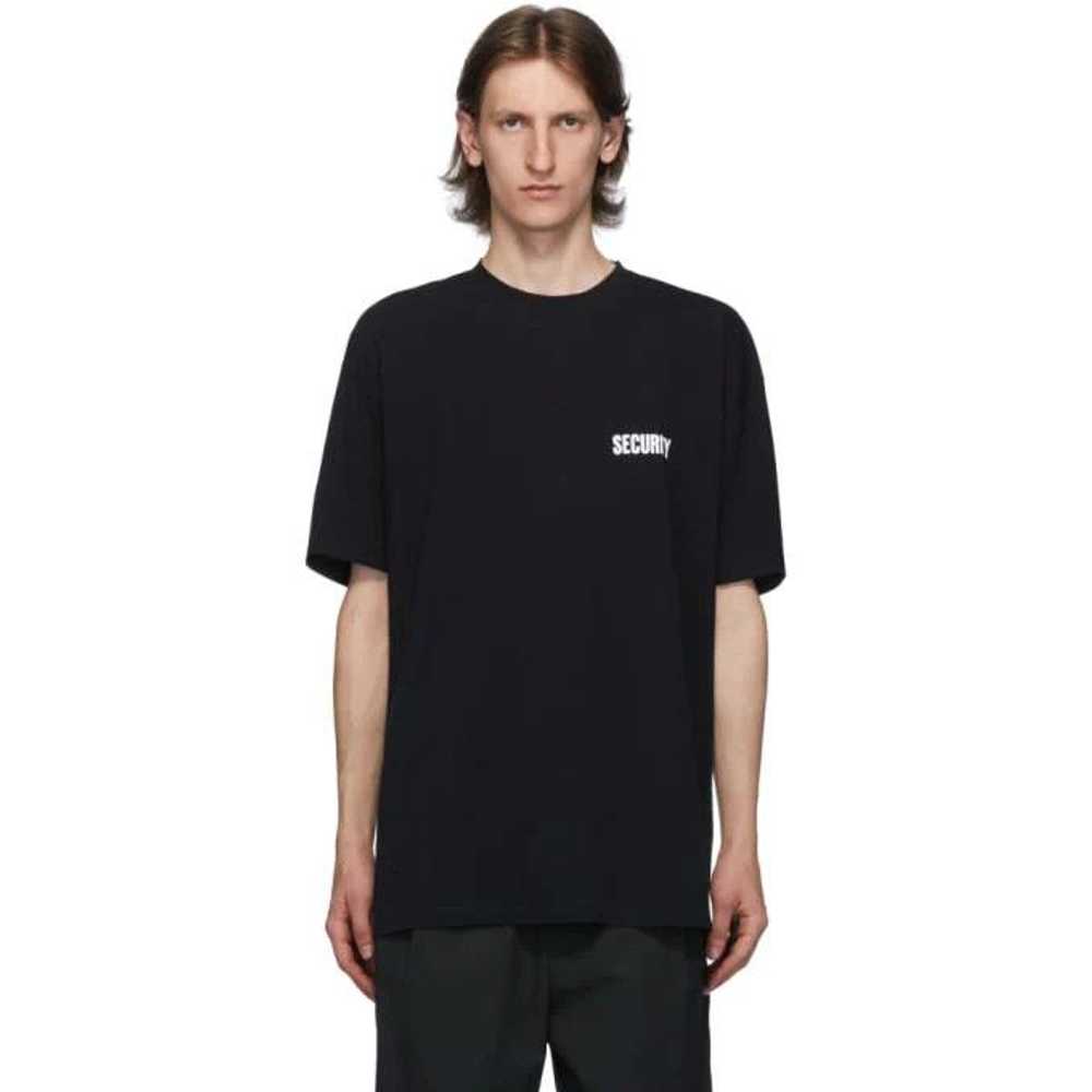 Vetements Rare Vetements Security T-Shirt - image 1