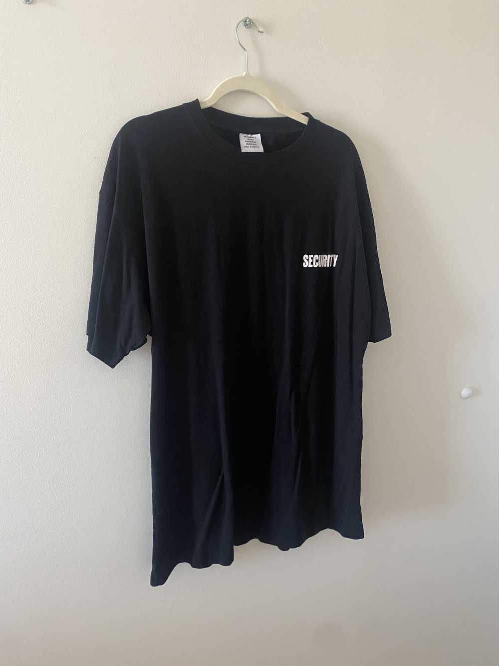 Vetements Rare Vetements Security T-Shirt - image 5