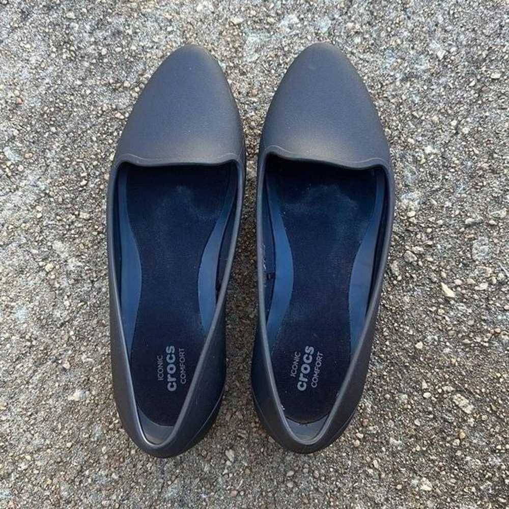 Crocs Ballet Pointed Toe Flats Iconic Comfort Cro… - image 5