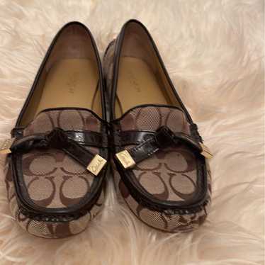 Coach Monogram Flats