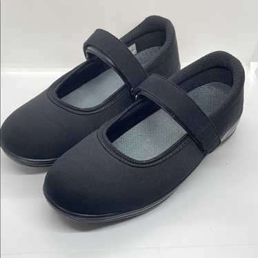 Orthofeet Black Mary Jane Flats 8.5 W