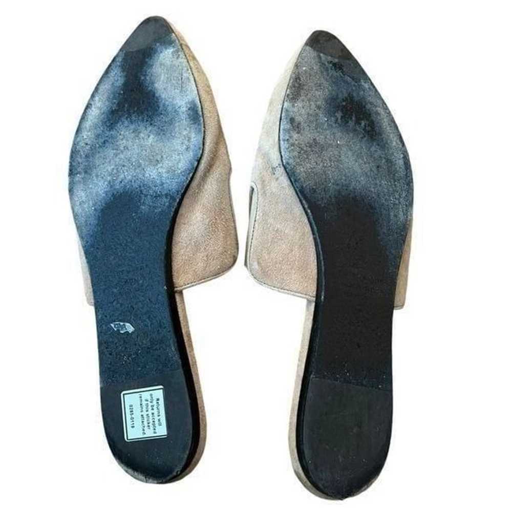 Jenni Kayne Suede Pointed Toe Mules Size 40 US 10 - image 8