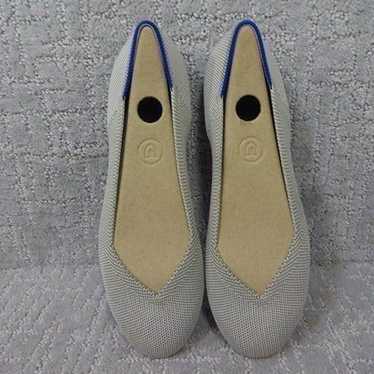 Rothys The Flat Women's Size 6.5 US Beige Flax Bi… - image 1