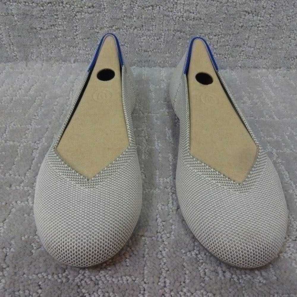 Rothys The Flat Women's Size 6.5 US Beige Flax Bi… - image 2