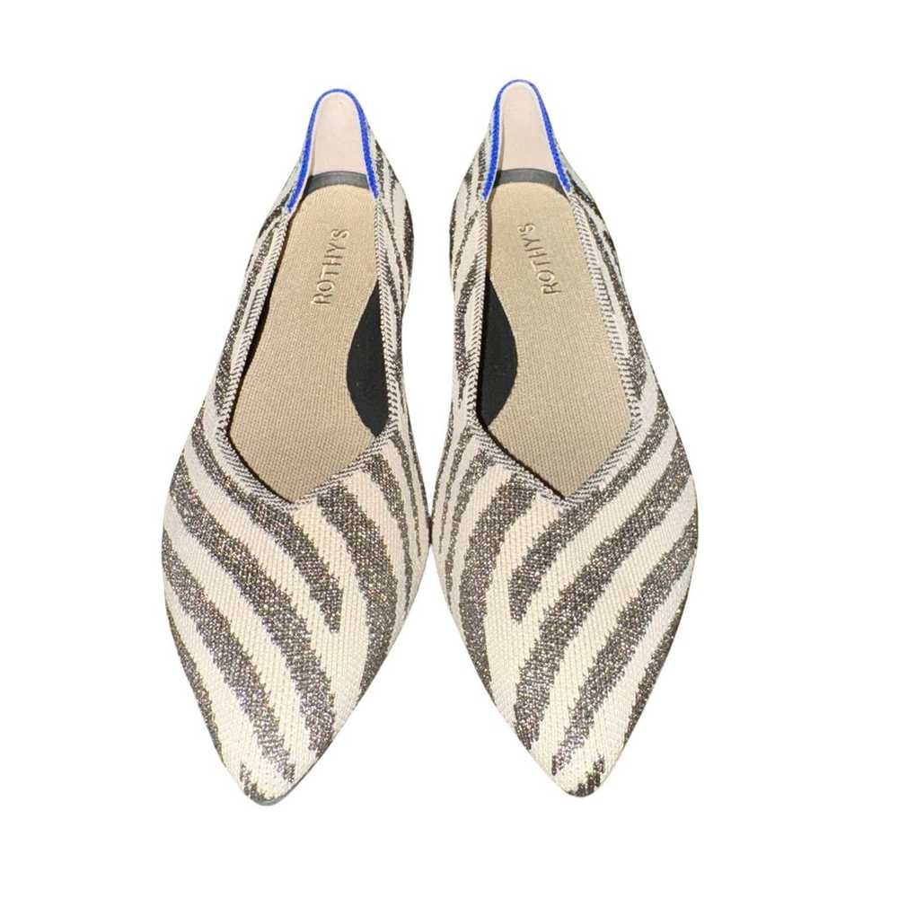 Rothy's The Point II Flats Women's Size 9 Shimmer… - image 1