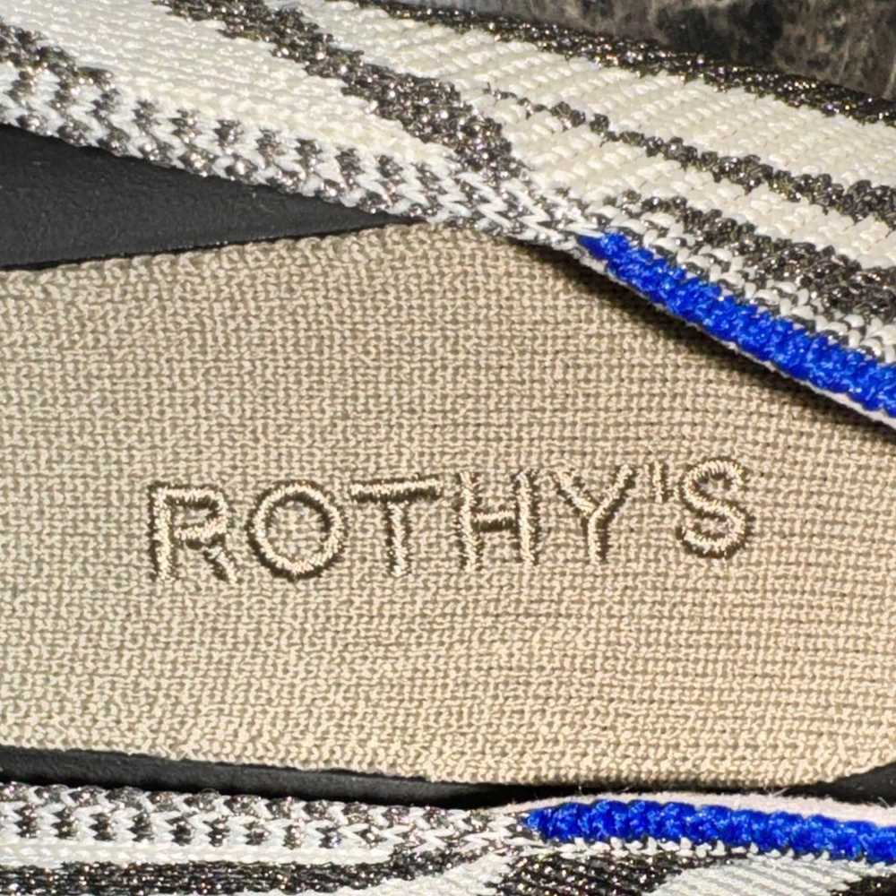 Rothy's The Point II Flats Women's Size 9 Shimmer… - image 6