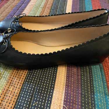 Ralph Lauren Glennir Leather Flats- NEW