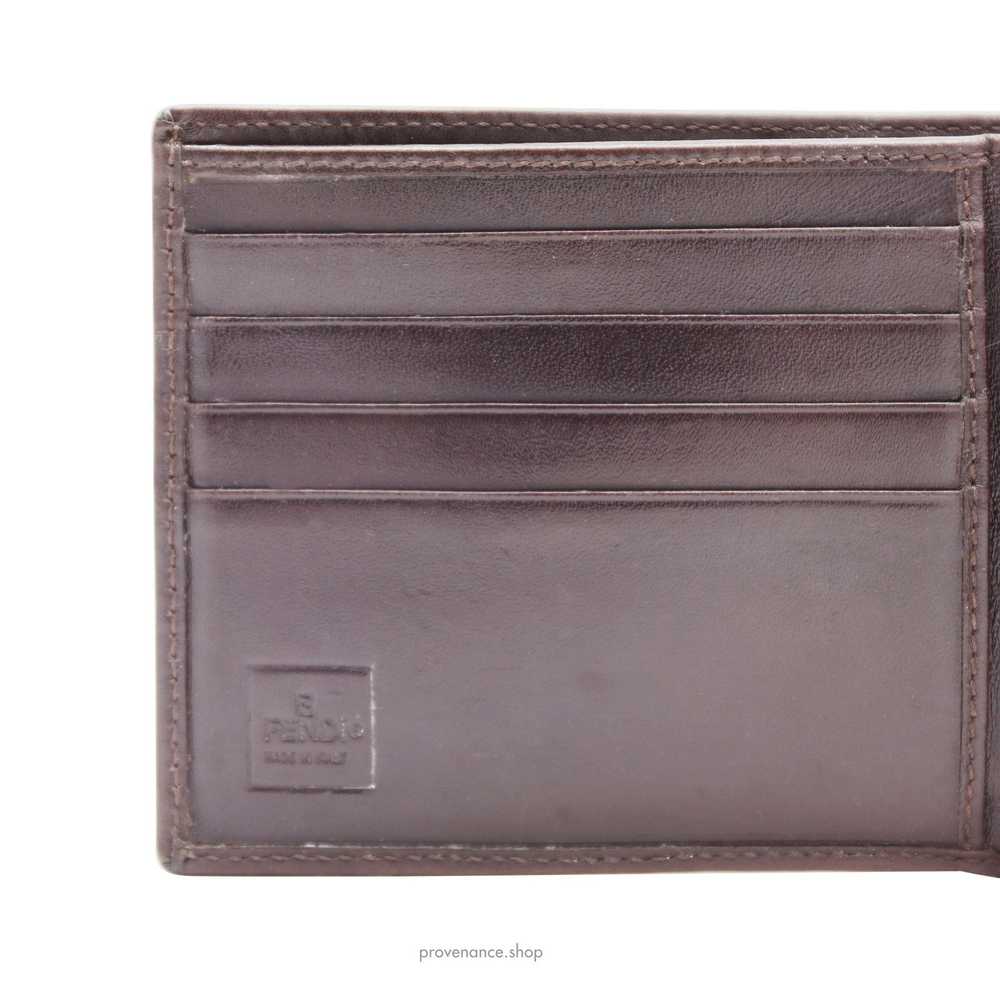 Fendi 🔴 Fendi Bifold Wallet - FF Zucca - image 6