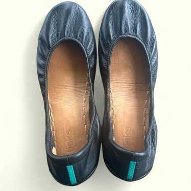 Tieks Classic Navy Blue Matte Ballet Flats, ladie… - image 1