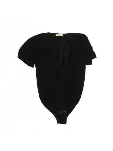 Madewell Women Black Bodysuit XXS