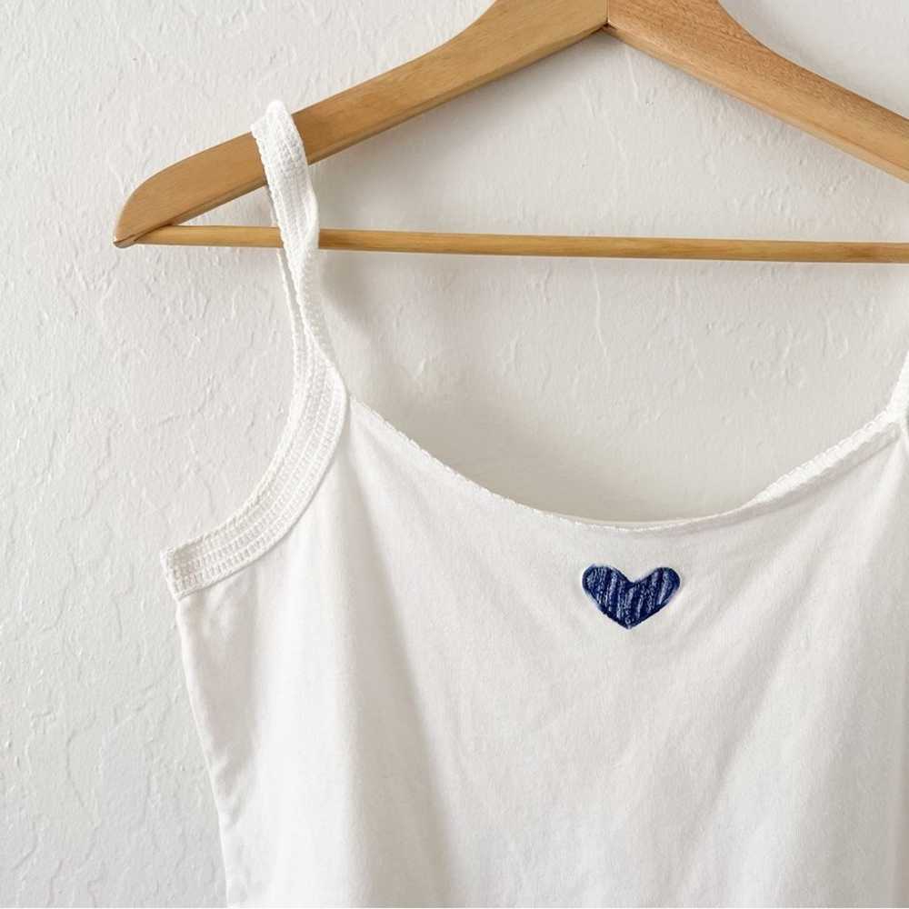 ESPRIT | Y2K Crop Top Heart Tank Cami - image 2