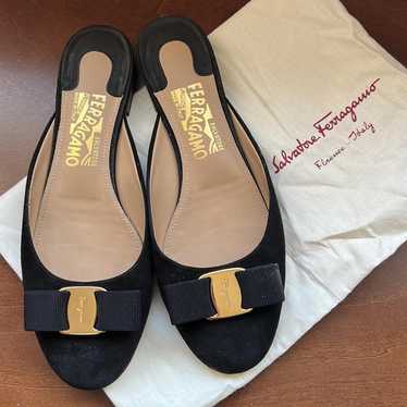 Ferragamo Black Flats - image 1