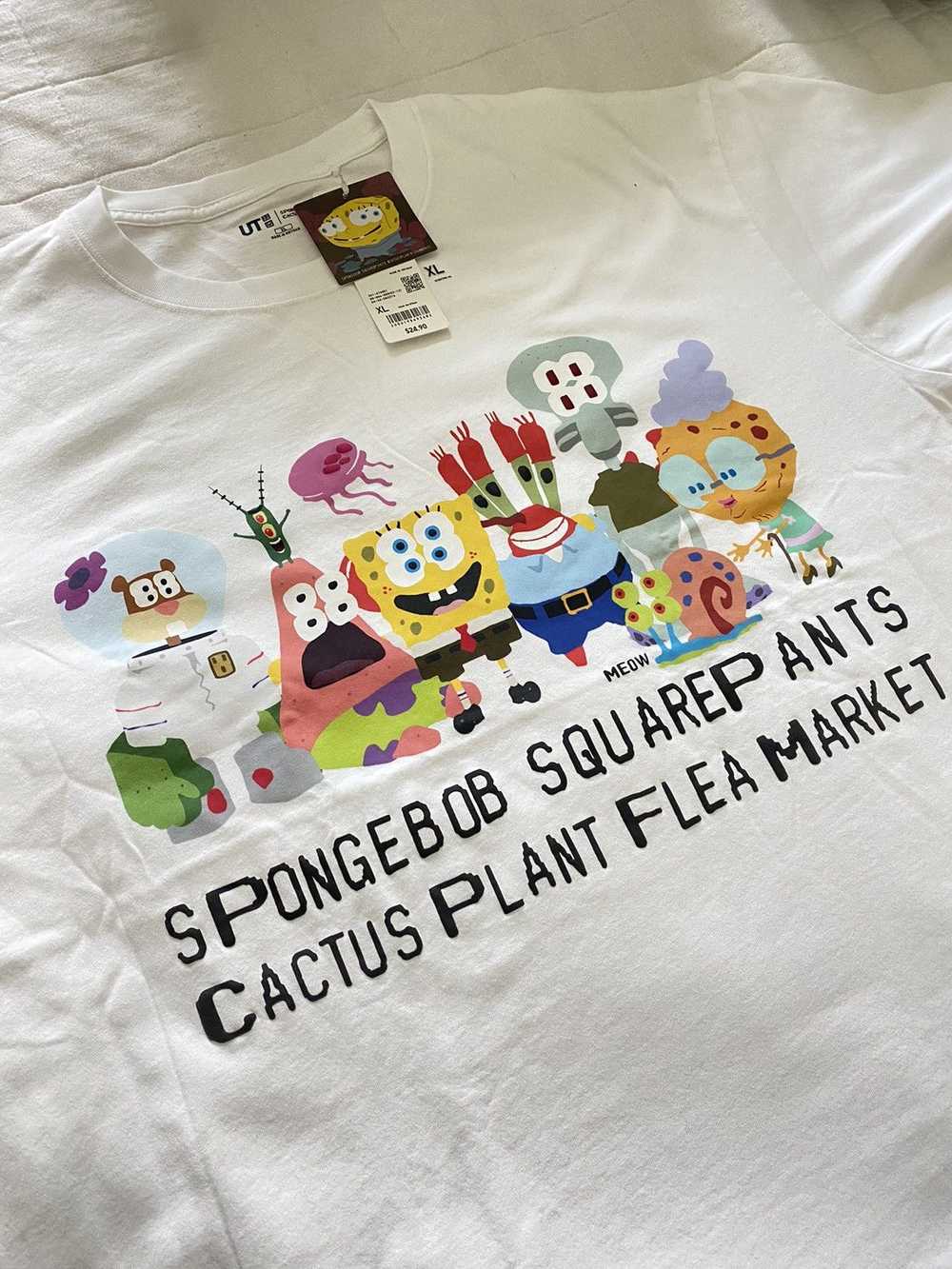 Cactus Plant Flea Market × Uniqlo CPFM x SpongeBo… - image 2