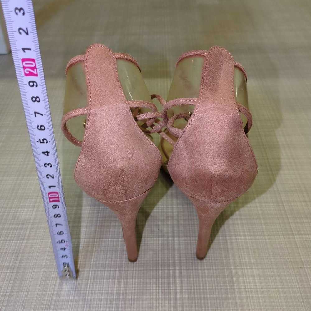 FOREVER 21 Beige Suede High Heels - image 3